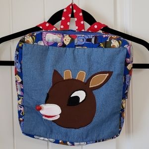 Kiddie Couture Rudolph Themed Child's Backpack